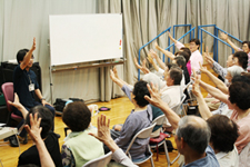 地域づくりセミナーの様子１