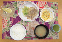 昼食一例